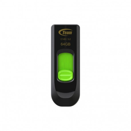 C145 64GB USB-A 3.2 Gen 1, must/roheline