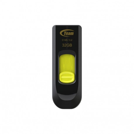 C145 32GB USB-A 3.2 Gen 1, must/kollane