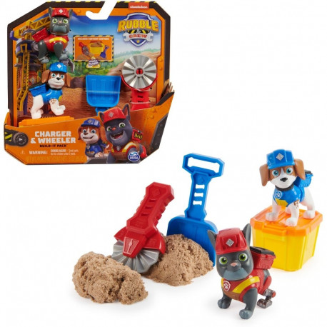 Rubble & Crew actionfiguuride komplekt Charger ja Wheeler