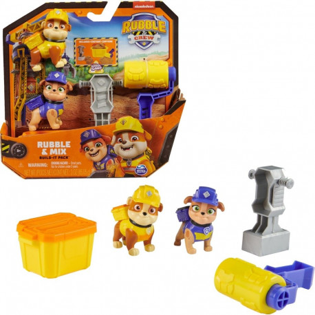 Rubble & Crew - Actionfiguren-Set mit Rubble & Mix