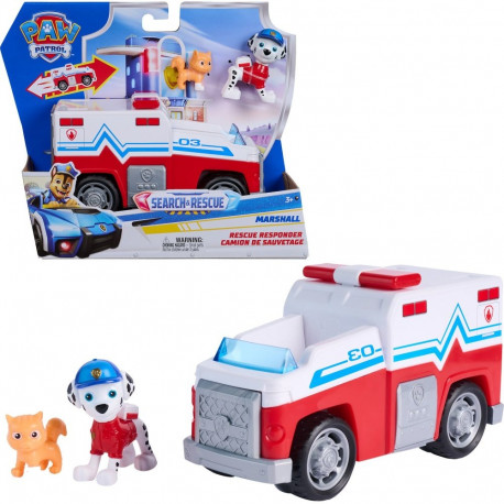 Spinmaster Paw Patrol - Search & Rescue: Marshall's rescue vehicle with 2 figures
