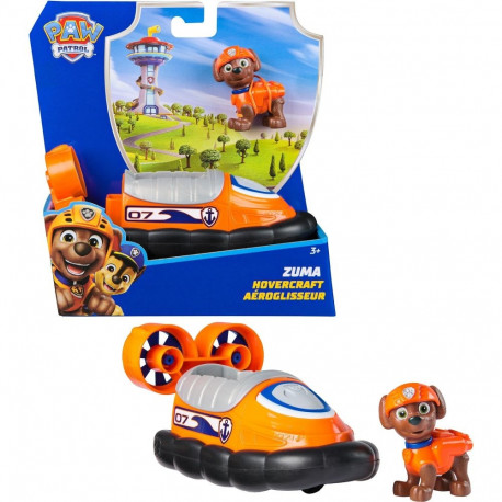 Paw Patrol - Luftkissenboot mit Zuma Hundefigur