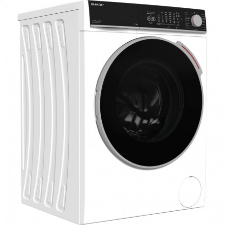 Sharp ES-WNFL814CWDA-DE Washing Machine WiFi Advanced Inverter Motor White Black