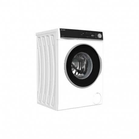 Sharp ES-NFA714BW1NA-DE Washing Machine Advanced Inverter Motor White Black
