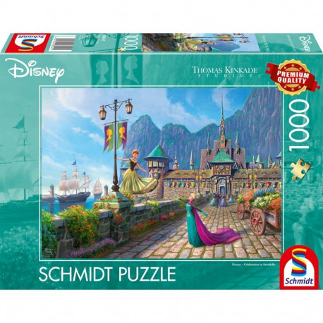 Schmidt Spiele Thomas Kinkade Studios: Disney - Celebration in Arendelle (1000 pieces)