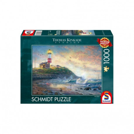 Schmidt Spiele Thomas Kinkade Studios: Lighthouse of Hope (1000 pieces)