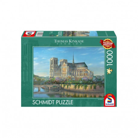 Schmidt Spiele Thomas Kinkade Studios: Notre Dame (1000 pieces)
