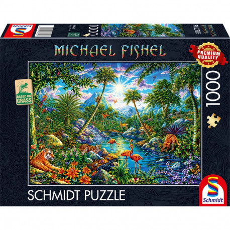 Schmidt Spiele Michael Fishel: Island Paradise (1000 pieces)