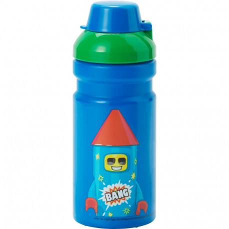 Room Copenhagen LEGO drinking bottle Firework Guy (blue/green, 0.39 liters)