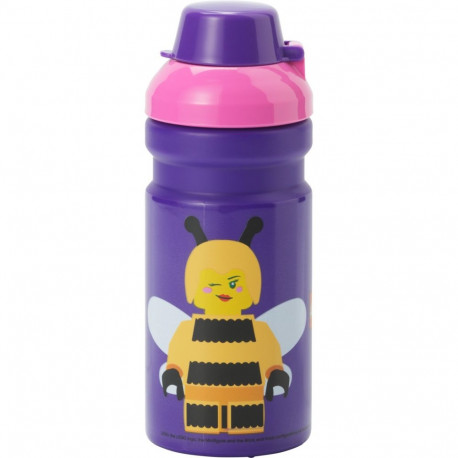 LEGO joogipudel 0,39Liter, lilla/roosa
