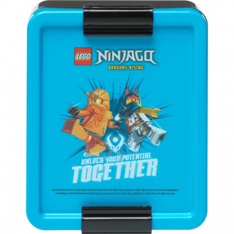 LEGO Lunch Box Ninjago (schwarz/blau)