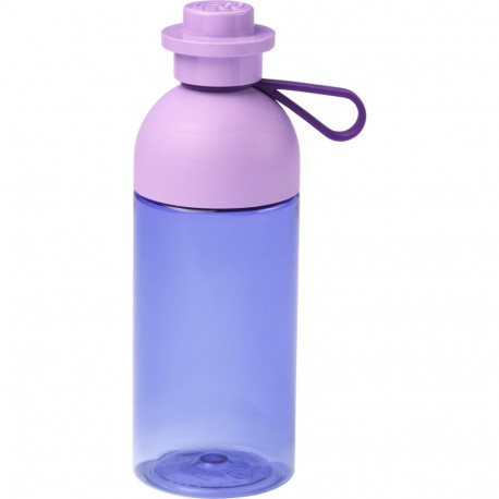 LEGO Trinkflasche 0,5 Liter (lavendel/transparent)