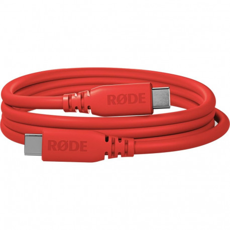 USB 3.2 Gen1 Kabel SC27-R red, USB-C Stecker > USB-C Stecker (rot, 2 Meter, PD)