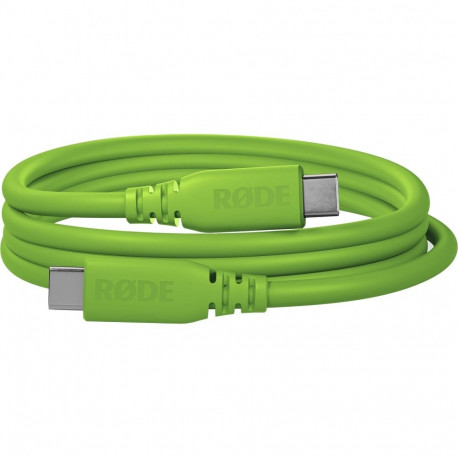 Rode Microphones USB 3.2 Gen1 cable SC27-G green, USB-C plug > USB-C plug (green, 2 meters, PD)