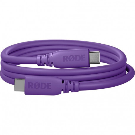 USB 3.2 Gen1 kaabel SC27-PU USB-C pistik > USB-C pistik PD 2m, lilla