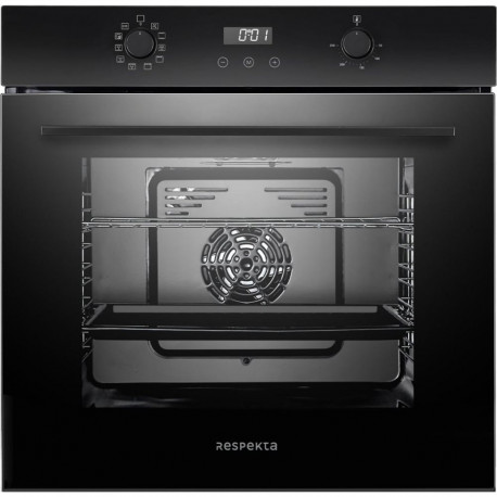 Respekta AB701-19 Built-in Oven Black
