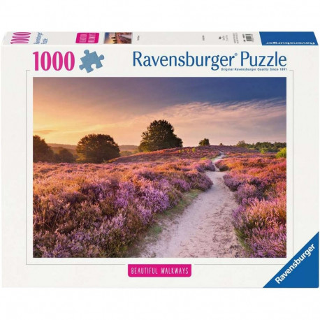 Ravensburger Puzzle Beautiful Walkways - Dream Path in Pink (1000 pieces)