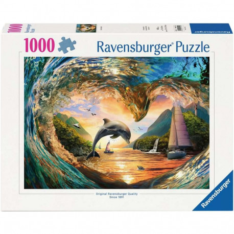 Puzzle Sprung in den Sonnenuntergang (1000 Teile)