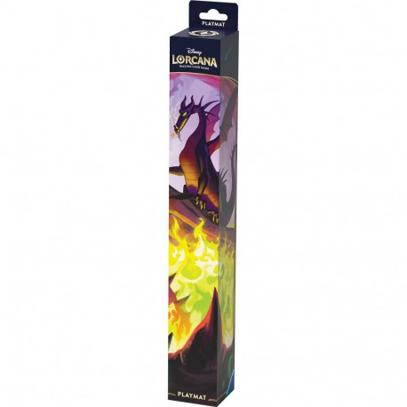 Disney Lorcana TCG: Winterzauber - Spielmatte Drachenfeuer