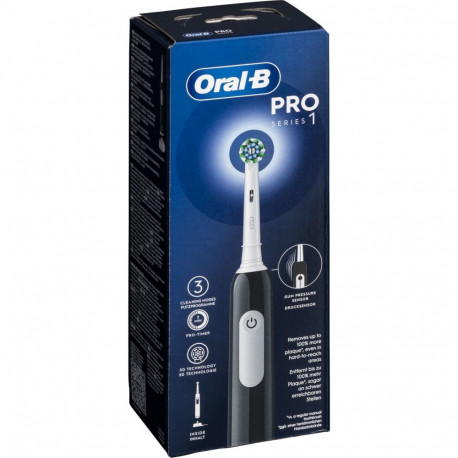 Oral-B Pro 1 Cross Action, Electric Toothbrush (black)