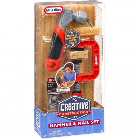 Litte Tikes Creative Construction - Hammer- und Nagel-Set