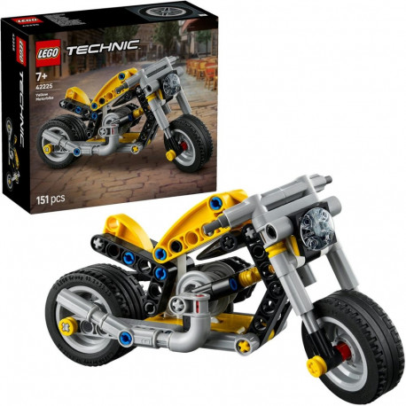 Technic mootorratas 42225, kollane