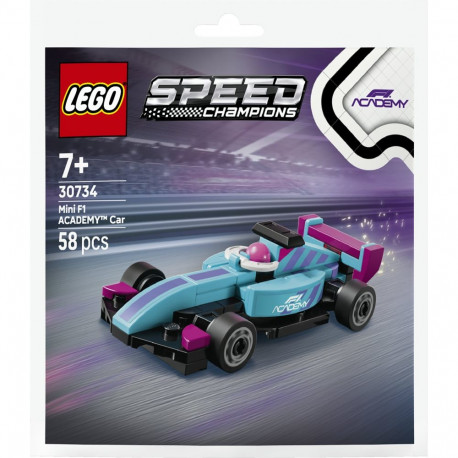 30734 Speed Champions F1 ACADEMY Mini-Auto (Polybag)