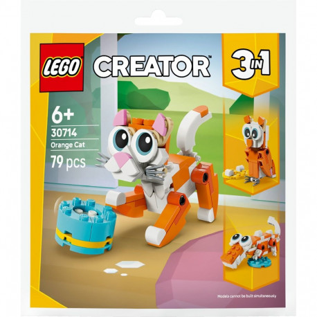 Creator komplekt 30714 3-ühes kass polükott, oranž