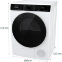 Gorenje DPNA93W Heat Pump Tumble Dryer White Black