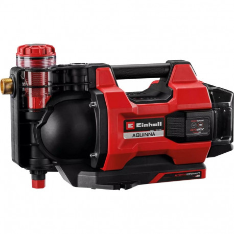Power X-Change Akku-Gartenpumpe AQUINNA 18/30 F LED AUTOMATIC, 18Volt (rot/schwarz, ohne Akku und La