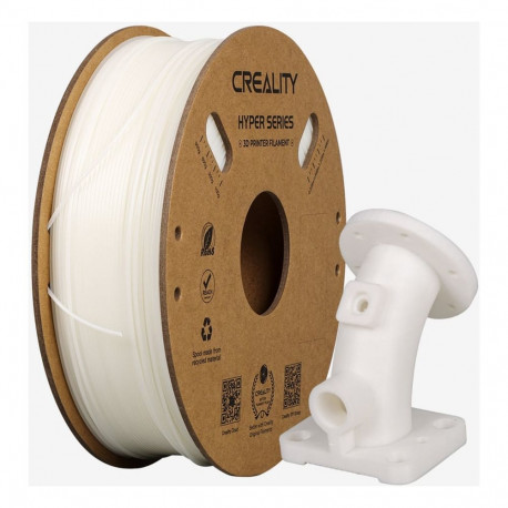 Creality Hyper ABS filament, 3D filament (white, 1 kg, 1.75 mm, on roll)