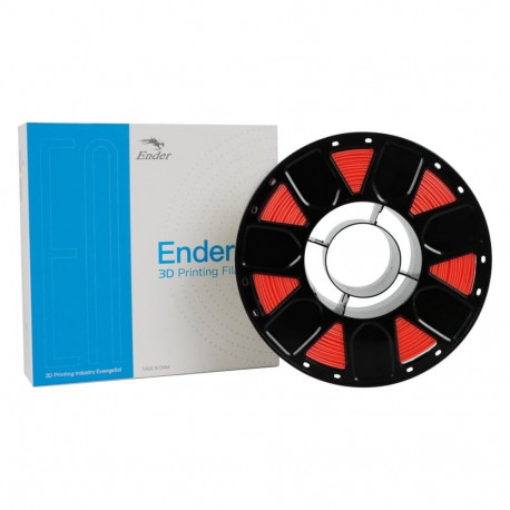 Ender PLA Filament Red, 3D-Filament (rot, 1 kg, 1,75 mm, auf Rolle)
