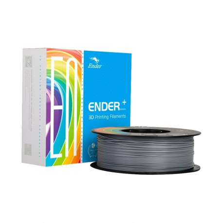 Creality PLA+ filament, 3D filament (gray, 1 kg, 1.75 mm, on roll)