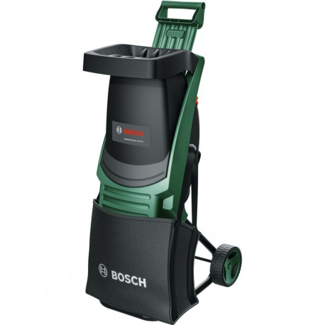 Akku-Häcksler UniversalShredder, 36 Volt 2x18V-25 (grün/schwarz, 2x Li-Ionen Akku 4,0Ah, POWER FOR A