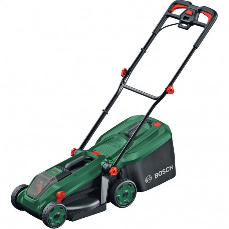 Bosch Powertools cordless lawnmower Rotak18V-34 SOLO, 18 volts (green/black, without battery and cha