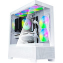 Silverstone Technology Lucid 05 (white, 270° panoramic glass design)