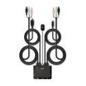 Lindy 2 Port HDMI 4K60, USB Type C, USB 2.0 & Audio Cable KVM Switch