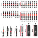 Einhell-KWB impact bit & socket set in M-CASE, 39 pieces
