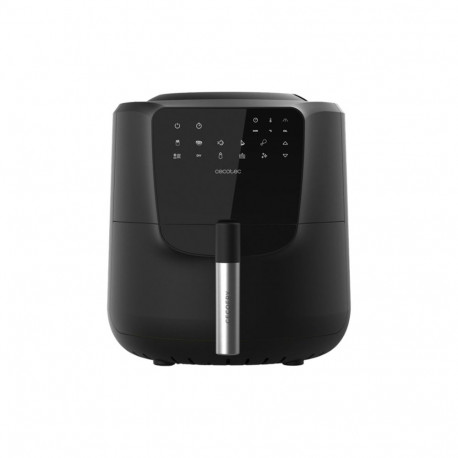 Cecotec hot air fryer CecoFry Rain (black, 1,550 watts, basket 5.5 liters, oil dispenser)