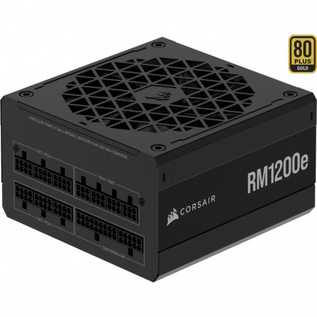 Corsair RM1200e (1x 12-pin high power GPU, 6x PCIe, cable management, 1200 watts)