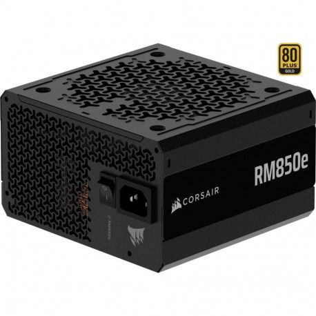 Corsair RM850e (2024), PC power supply (black, 1x 12 pin high power GPU, 2x PCIe, cable management, 