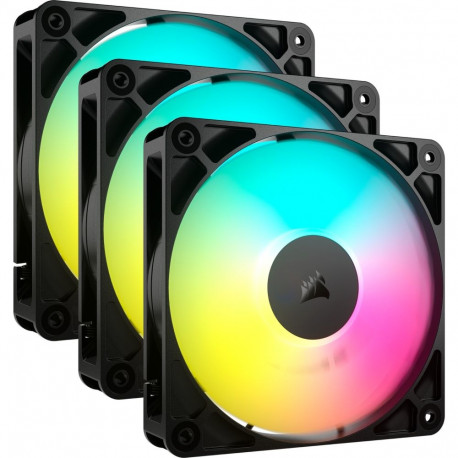 Corsair RS120 ARGB, case fan (black, 3-pack)