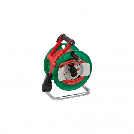 Garant G IP44 Garten-Kabeltrommel, 1 Anschluss (grün/rot, 23 + 2 Meter)