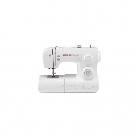 Singer Talent 3321 - sewing machine - white