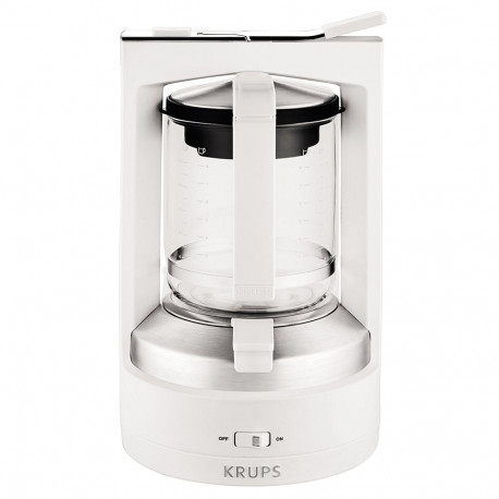 Krups espresso machine T8.2 KM 4682, white/silver