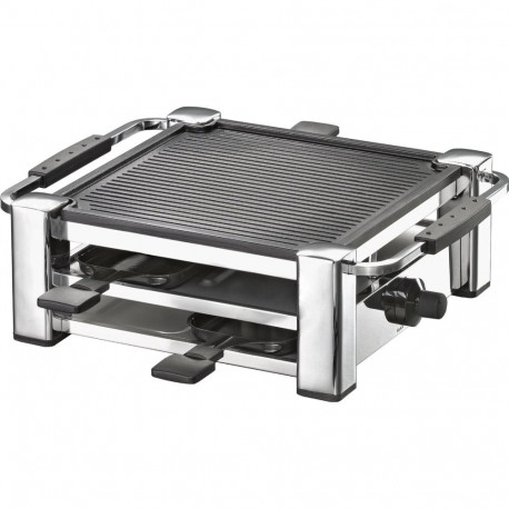 Gourmet raclette-grill RCC 1000 moekas, hõbedane
