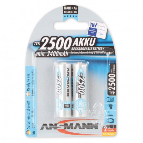 maxE 2500mAh NiMh (silber)