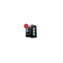 Thermaltake View 390 TG, tower case black, tempered glass x 2