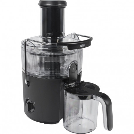 MultiJuice 5 Entsafter SJ 5000 (schwarz, 800 Watt, Saftbehälter 1,5 Liter)