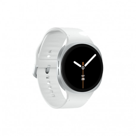 SAMSUNG Galaxy Watch8, Smartwatch silver, 44 mm, LTE, Sport Band M/L